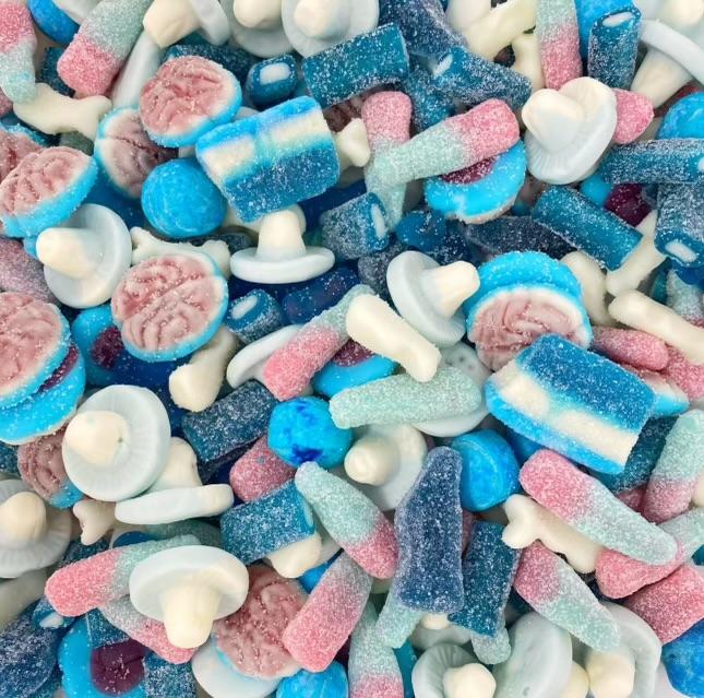 1kg jelly and fizzy mixed bag Snack Sugar Sweet Candy Bonbon Milk pick n mix uk