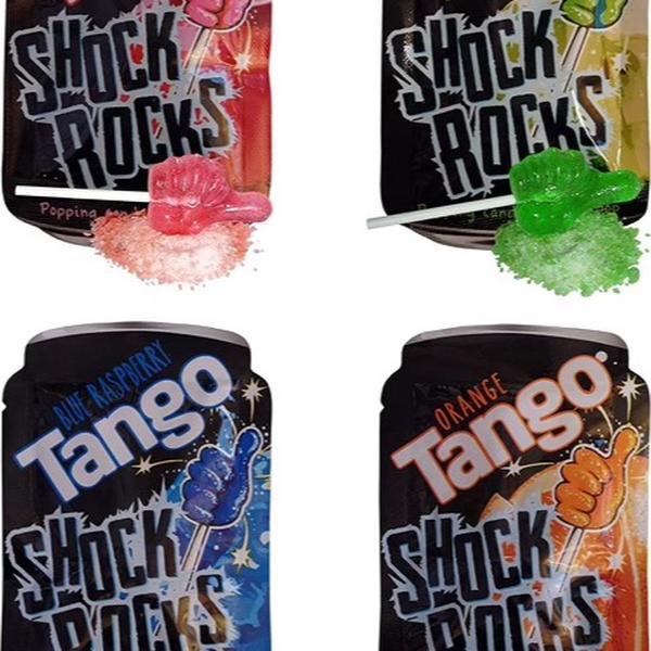 Tango Shock Rocks x1 Sweet Candy Snack - Bonbon, Sugar, Candies, Sesame pick n